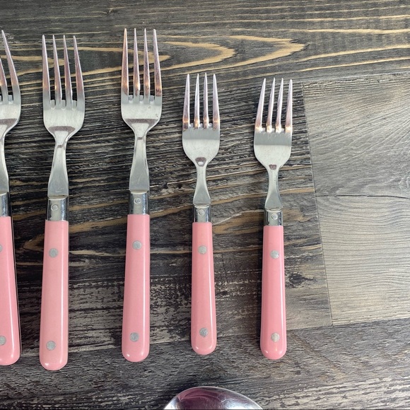 Vintage Mixed Lot of Stainless made in Taiwan Flatware - Picture 3 of 7